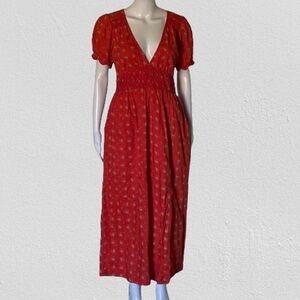 Urban Outfitters Liliana Side Slit Midi Dress